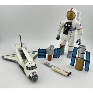 Rare 1998 NASA PlayVisions U.S. Space Program Space Shuttle Astronaut 5pc